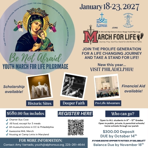 March for Life Registration